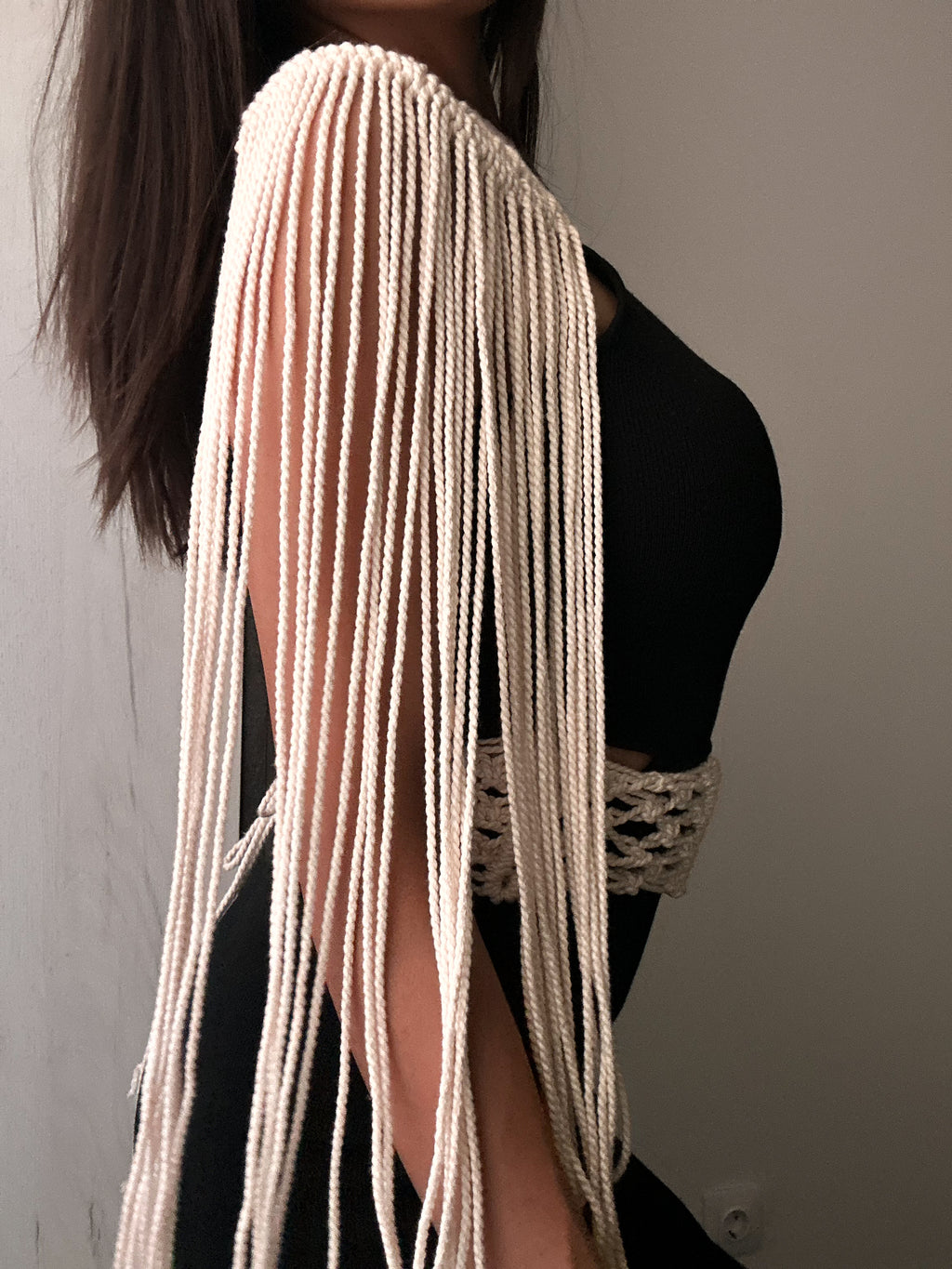 Fringe Elegant Shoulder & Corset